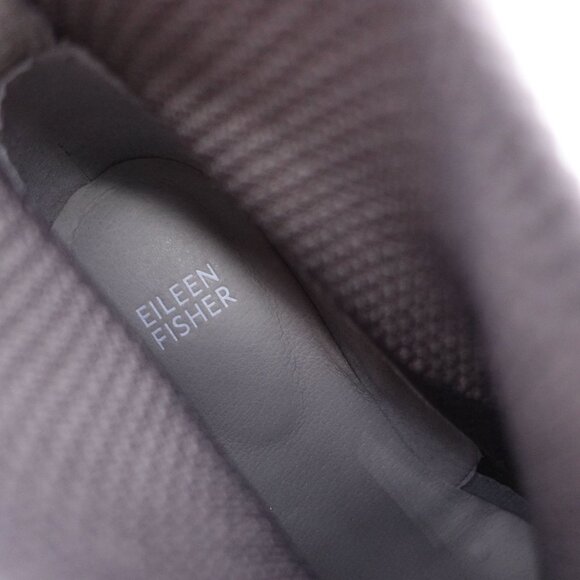 Eileen Fisher Quill Ankle Bootie Wedge Platform Rye Brown Knit Size 10 - Picture 7 of 8